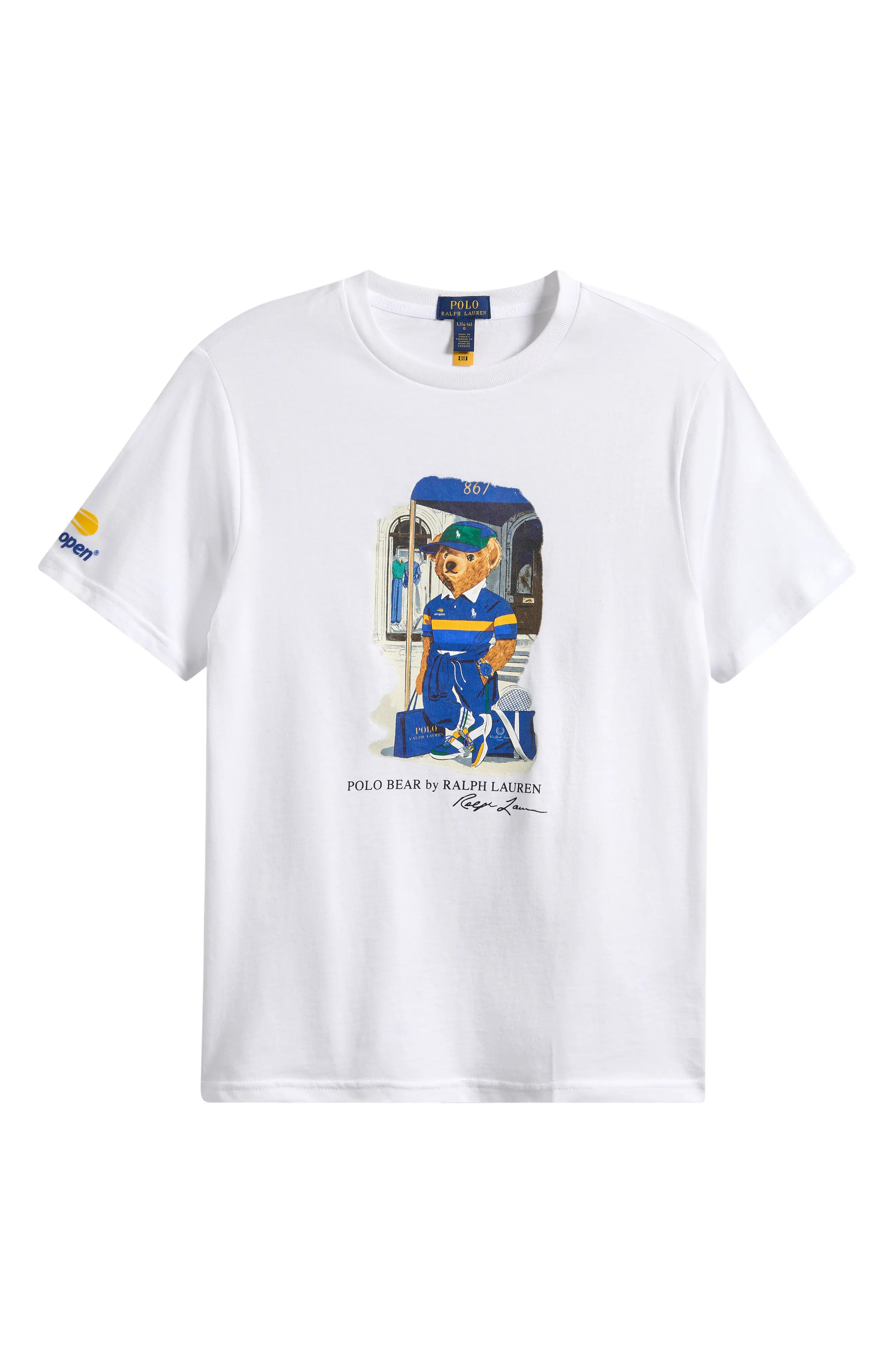 Kids' Polo Bear Cotton Graphic T-Shirt | Nordstrom