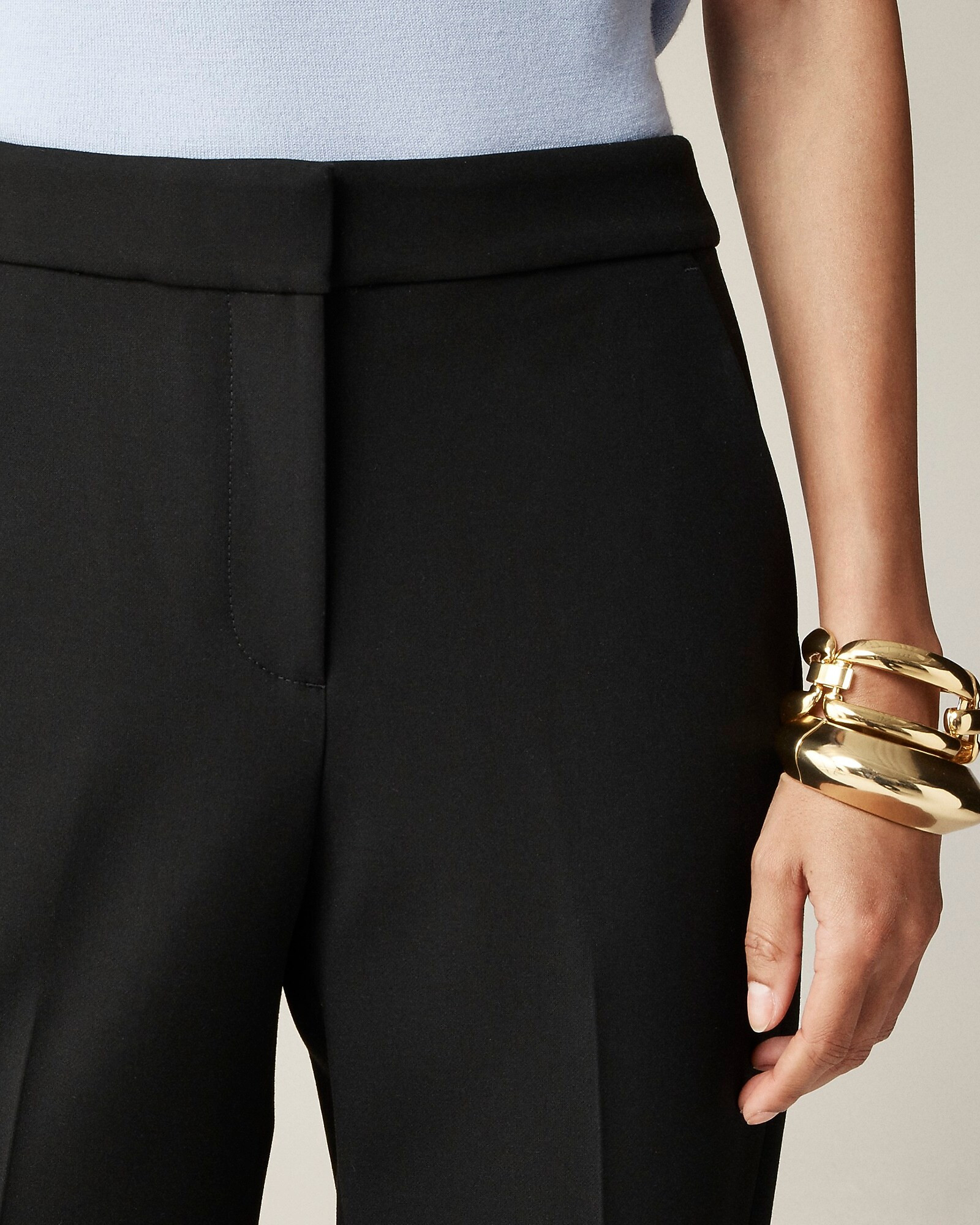 Kate straight-leg pant in bi-stretch cotton blend | J. Crew US