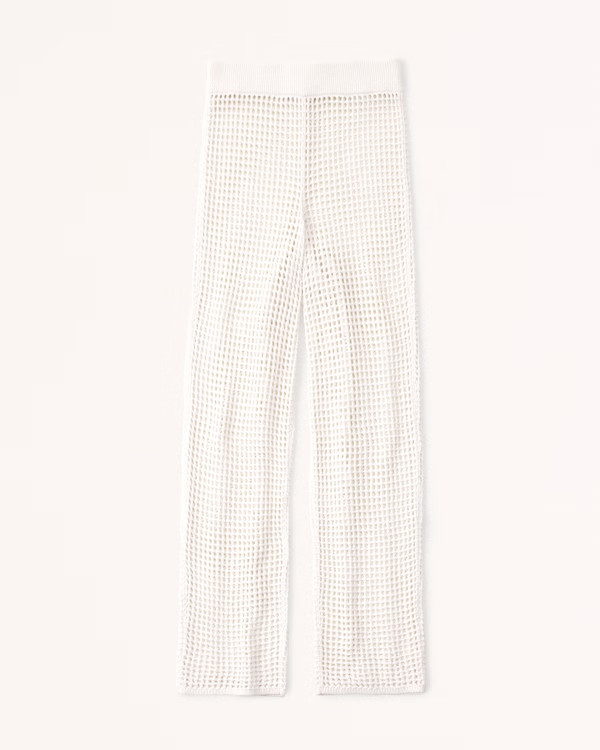 Crochet Coverup Pant | Abercrombie & Fitch (US)
