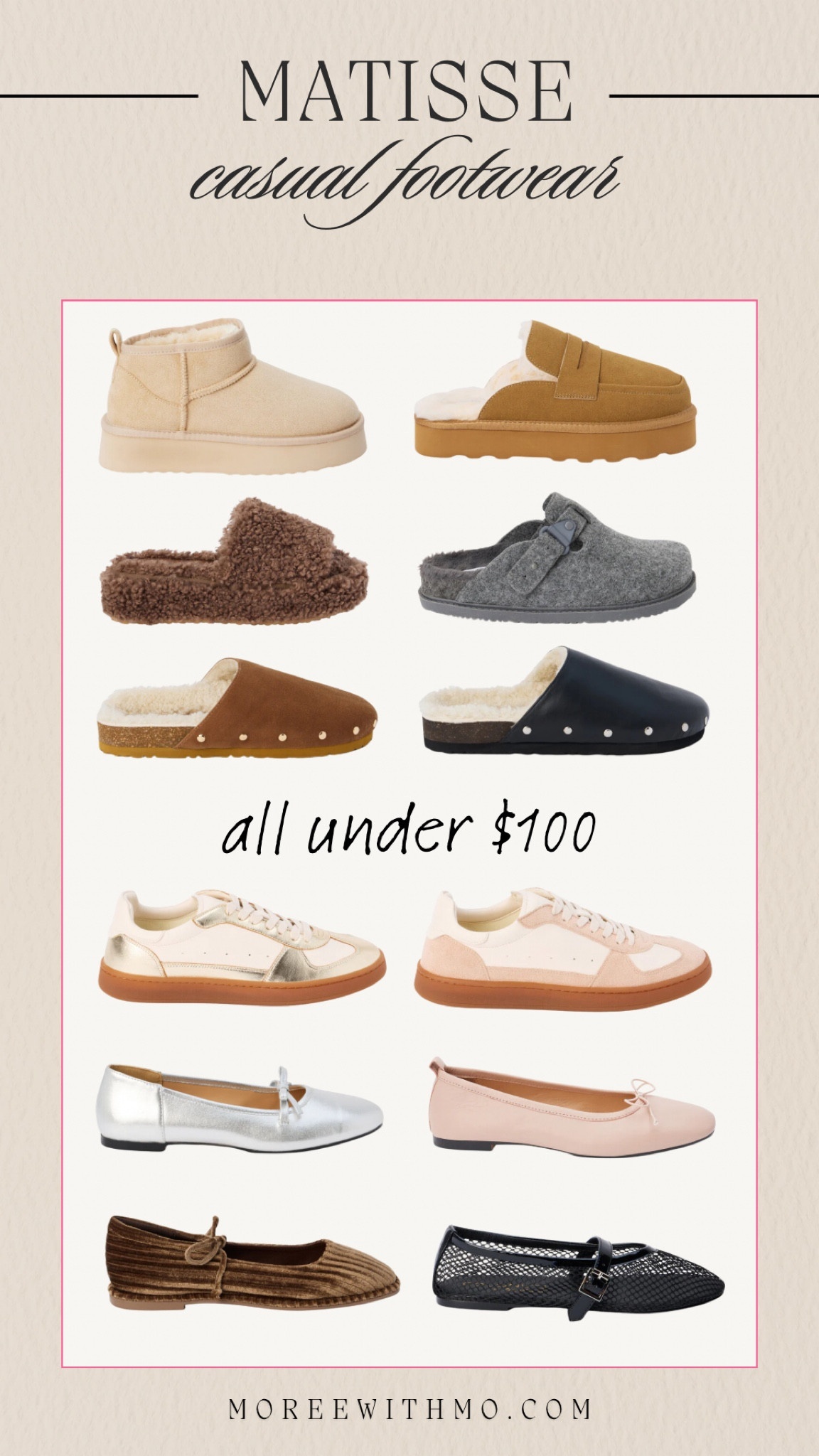 Matisse footwear under $100! 

Clogs 
Flats 
Suede 
Matisse Footwear 
Moreewithmo 

#LTKFindsUnder100 #LTKSeasonal #LTKShoeCrush
