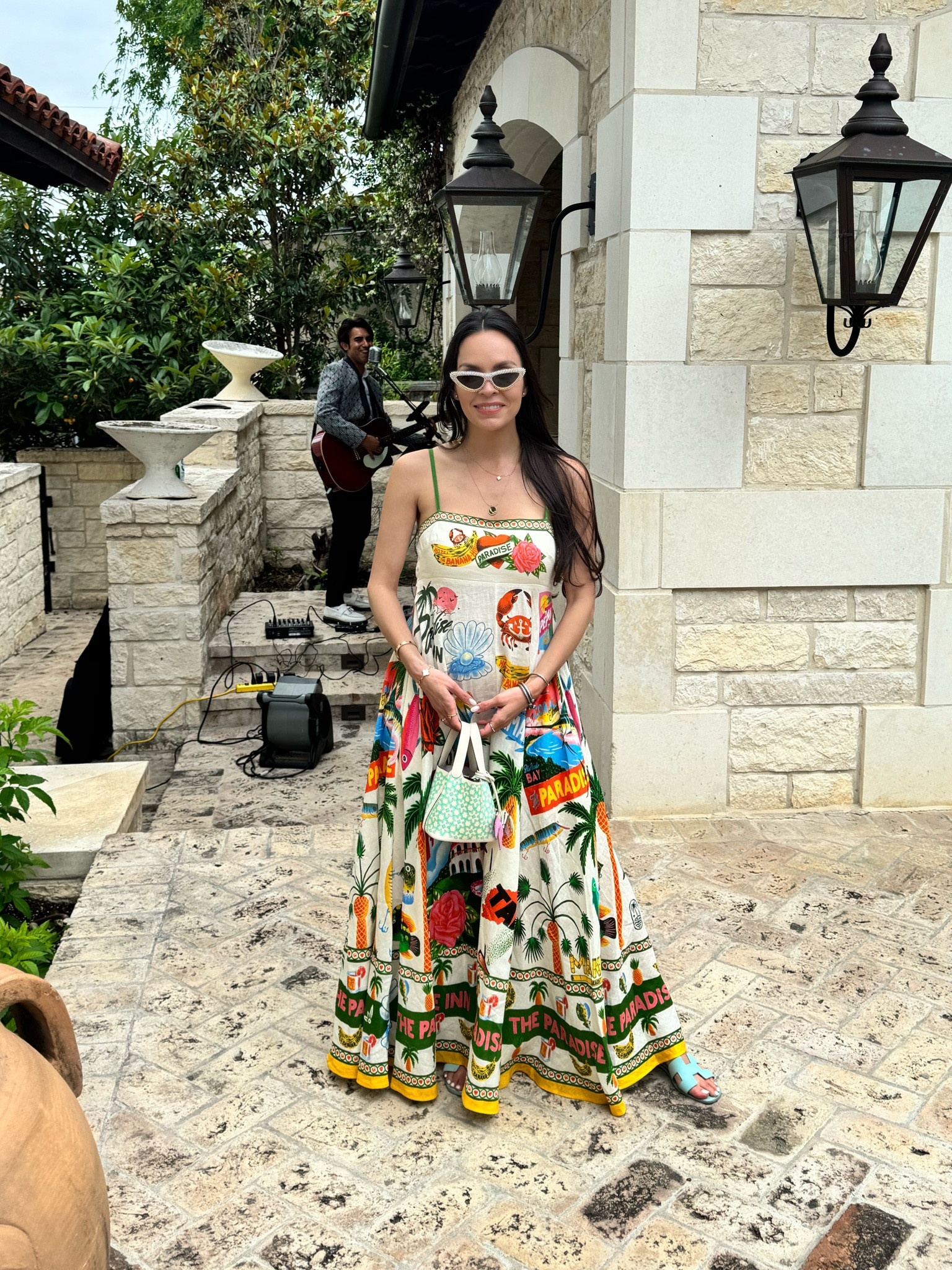 a-line wedding guest dresses A-Line Wedding Guest Dresses Elegant Dress Semi Formal Tea Length Short Sleeve V Neck Belt / Sash Chiffon with Beading US 16Plus / UK 20 / EU 46