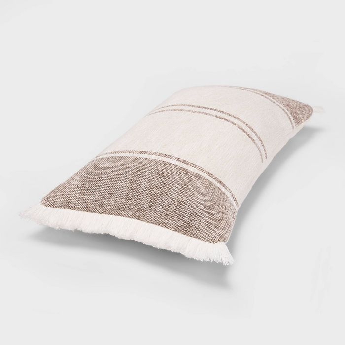 Woven Striped Throw Pillow - Threshold™ | Target