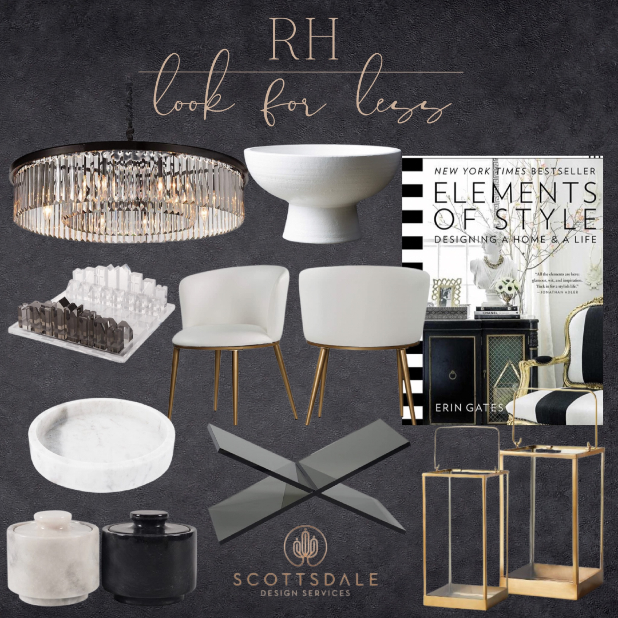 RH look for less curated finds🖤

Lantern, desk accessories, coffee table book, chess, chandelier, rh, restoration hardware, dining chairs, pedestal bowl, home decor

#LTKhome #LTKFind #LTKstyletip