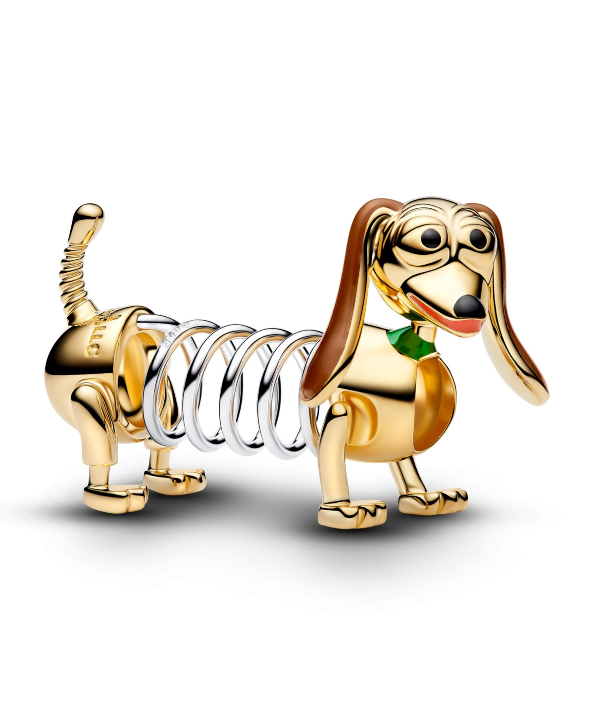 Pandora Disney Pixar Toy Story Slinky Dog Charm - TWo-tone | Macy's