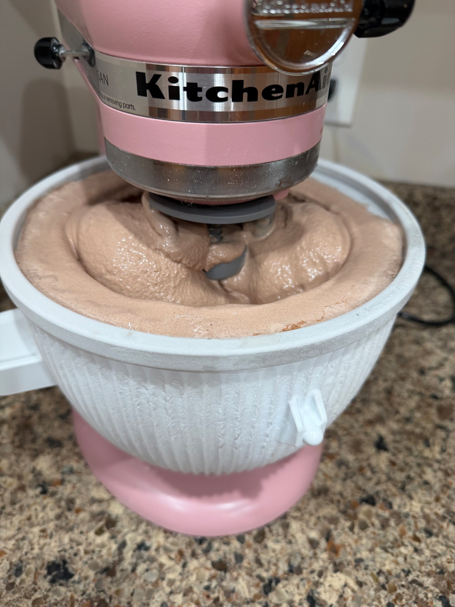 KitchenAid has an ice cream attachment that I should’ve gotten YEARS ago😂 the ice cream was 4 ingredients and took legit 20 mins mixing! Worth every penny 

#LTKHome #LTKfoodie #LTKselfcare