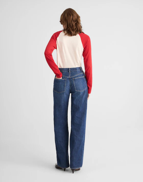 The Perfect Vintage Wide-Leg Jean in SoftDrape | Madewell