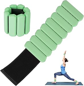 Wrist Weights Set of 2(1Lbs Each), Adjustable Wrist and Ankle Weights for Women and Men, Wearable... | Amazon (US)