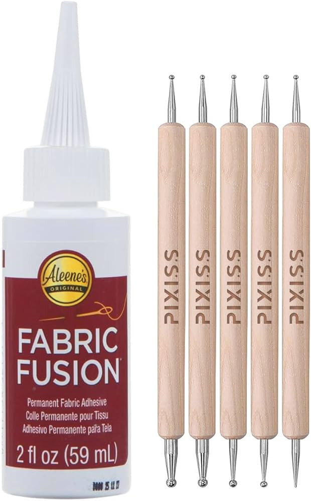 Fabric Fusion Fabric Glue Permanent Clear Washable 2oz for Patches, Rug Glue, Clothing Glue, No S... | Amazon (US)