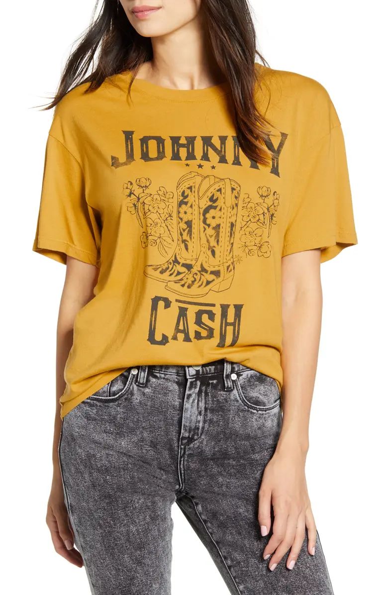 Johnny Cash Boots Tee | Nordstrom