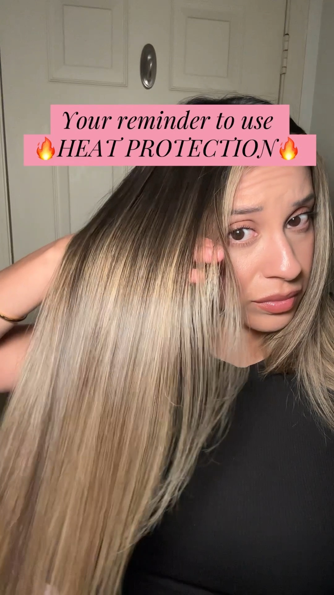 Heat protection + glossy finish ✨
Joico really said, YOU CAN HAVE IT ALL MAMA 🥹

#joico #haircare #hair 

#LTKBeauty #LTKgrwm