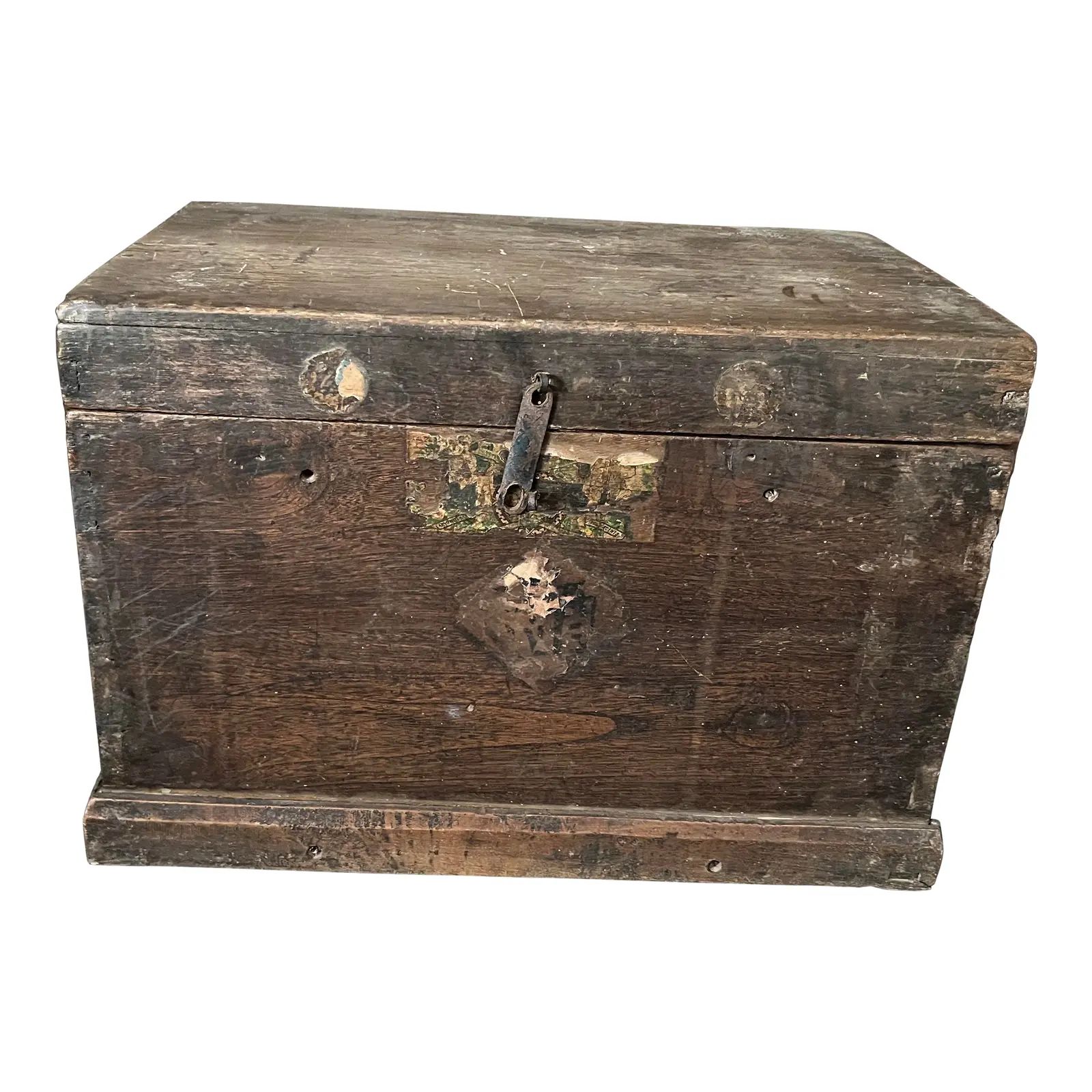 Early 1900s English Wood Box | Chairish