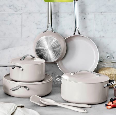 GreenPan Nova Collection 10- piece set 
Cookware 
Healthy ceramic nonstick 

#LTKStyleTip #LTKHome #LTKSaleAlert