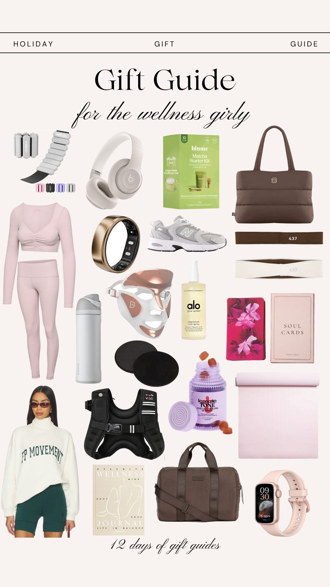 Day 3 of my 12 Days of Gift Guides is for the wellness girl who’s all about movement, mindfulness, and a good morning routine 💆‍♀️✨
Think cute matching sets, fitness gear, water bottles, cozy layers, and everything she needs for her next hot girl walk 💪

Perfect holiday gift ideas for the fitness lover or wellness queen on your list 🎁

Tap to shop my Wellness Girl Gift Guide now on LTK!

#giftguide2025 #wellnessgirl #fitnessgiftideas #holidaygiftguide #ltkholiday #fitgirlgifts #wellnessgifts #healthylifestyle #holidaygifting #ltkfinds #holidayseason2025 #giftguideforher #ltkfashion #fitnessmotivation 

 #LTKfitness #LTKgiftguide #LTKholiday