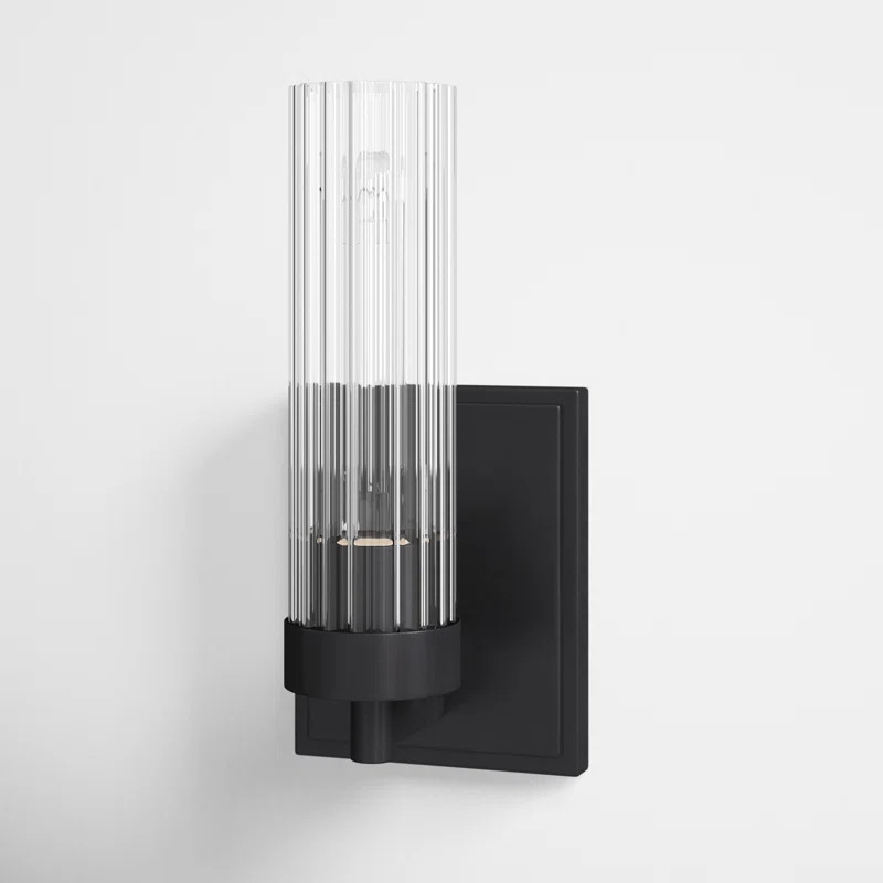Dominique Stainless Steel Armed Sconce | Wayfair North America