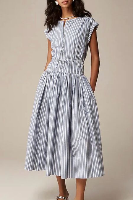 Dress
J.Crew Summer 
Summer outfit 
Summer dress 
Vacation outfit
Vacation dress
Date night outfit
#Itkseasonal
#Itkover40
#Itku
#LTKFindsUnder100