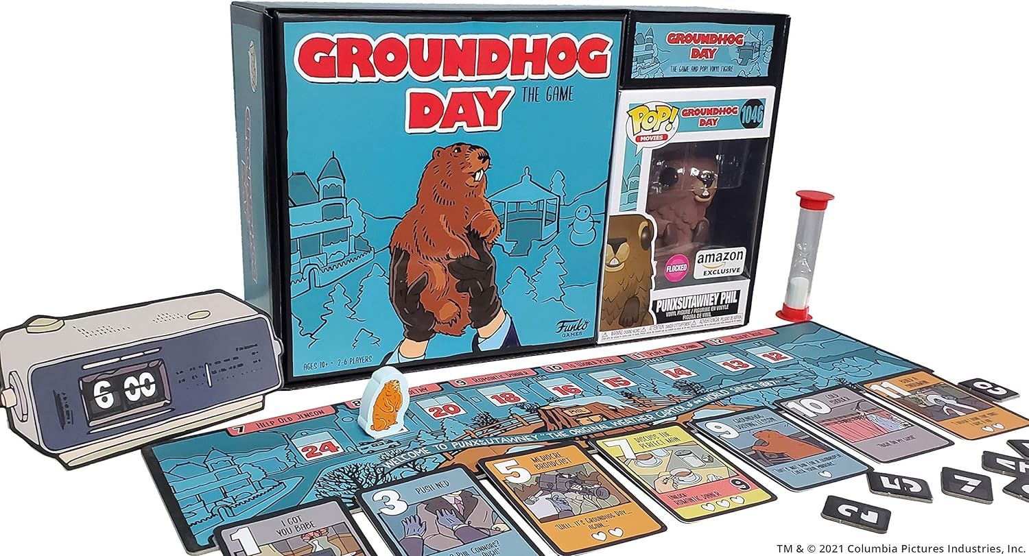 Amazon.com: Funko Games: Groundhog Day - The Game : Everything Else | Amazon (US)