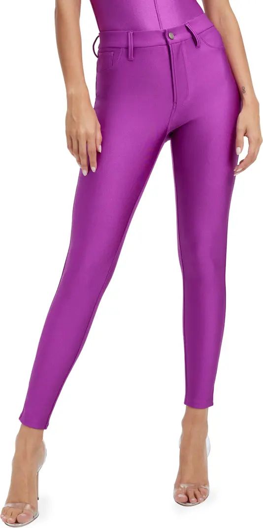 Good American Good Waist High Shine Compression Leggings | Nordstrom | Nordstrom