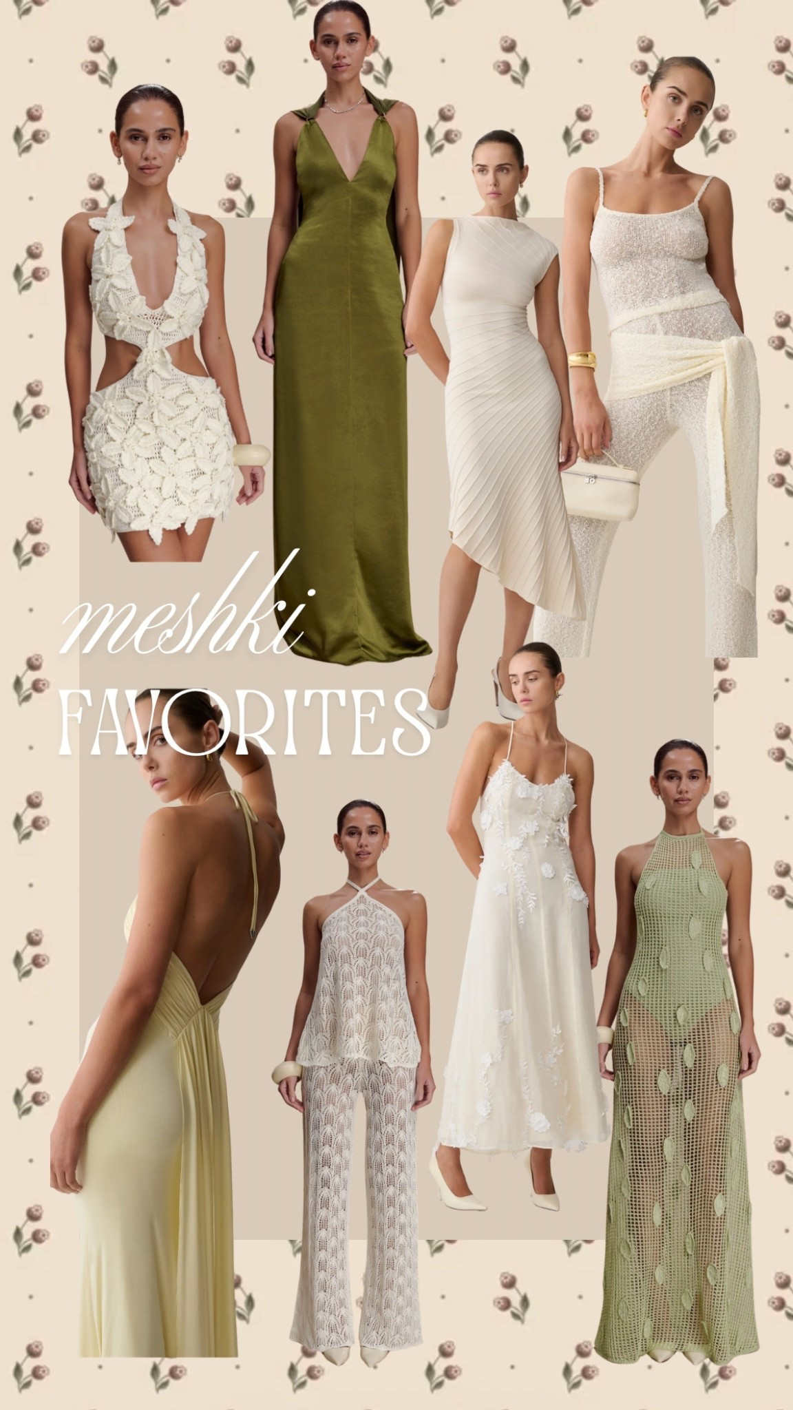 Im getting the knit dress and crochet pants set, I think they are bump friendly! 