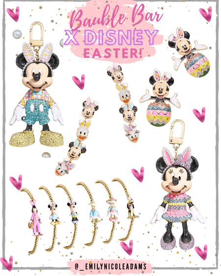 Bauble Bar X Disney Easter collection! 💜💗