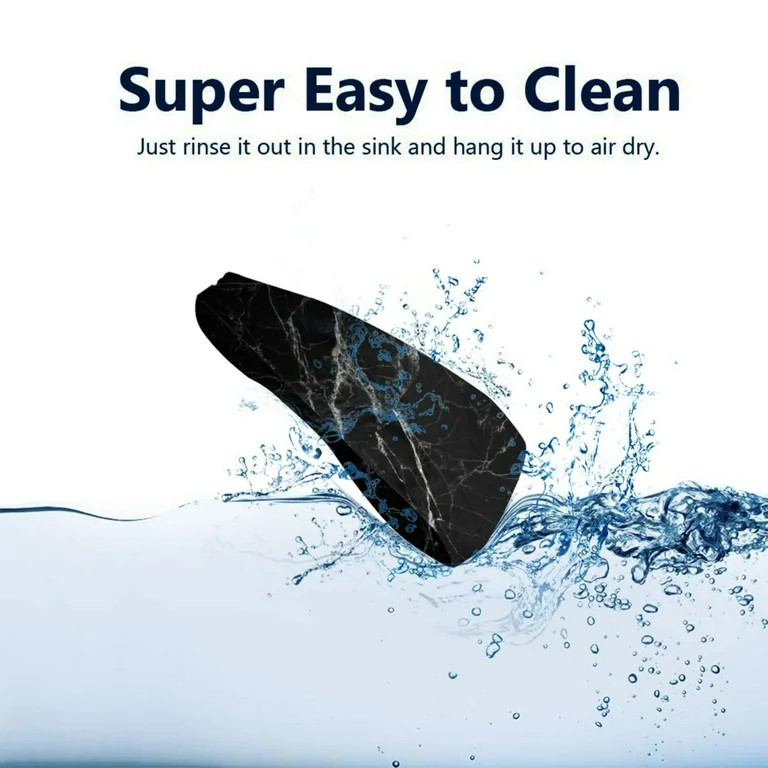 Balery Black Marble Texture Abstract Sports Headbands for Men,Moisture Wicking Workout Headband, ... | Walmart (US)