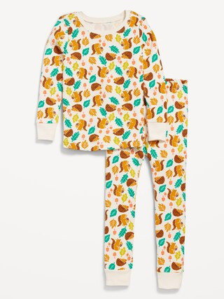 Unisex Printed Snug-Fit Pajama Set for Toddler &amp;amp; Baby | Old Navy (US)
