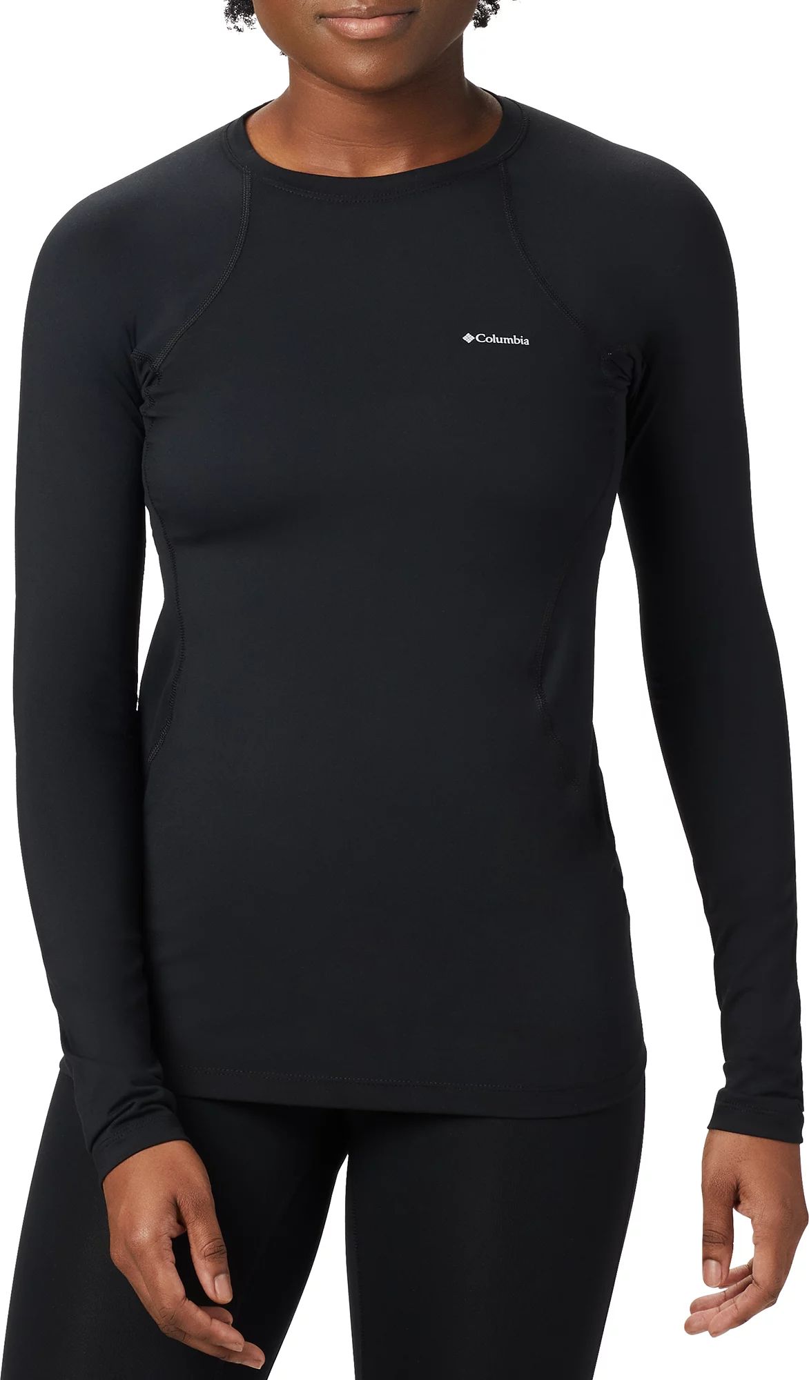 Columbia Women's Midweight Stretch Long Sleeve Top, Size: Small, Black | Dick's Sporting Goods