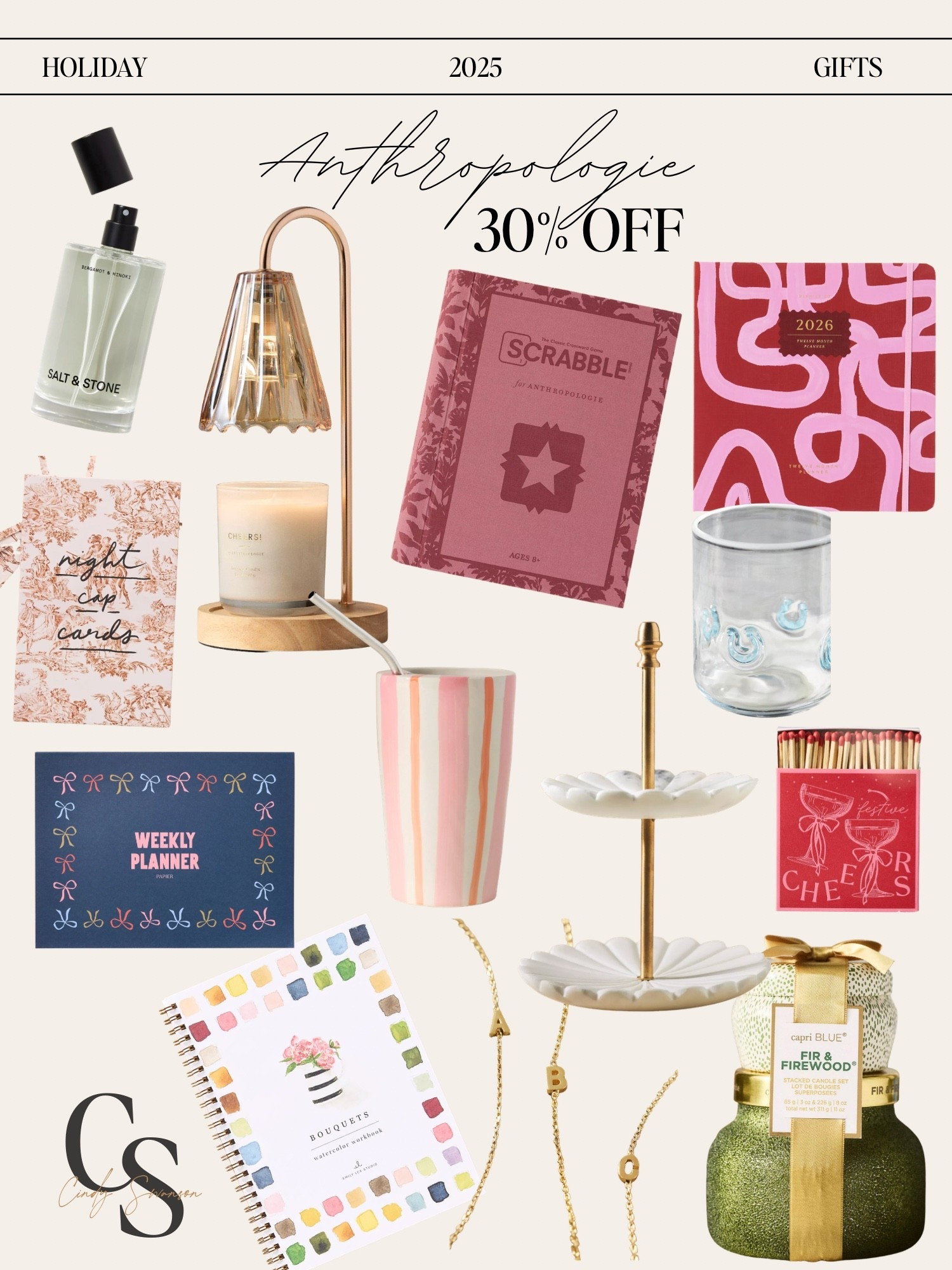 Use code CINDY30 

Anthro has the best gifts for any girl in your life 

Ends Sunday! 

#LTKFindsUnder50 #LTKCyberWeek #LTKGiftGuide