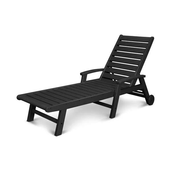 Signature Chaise with Wheels | Wayfair North America