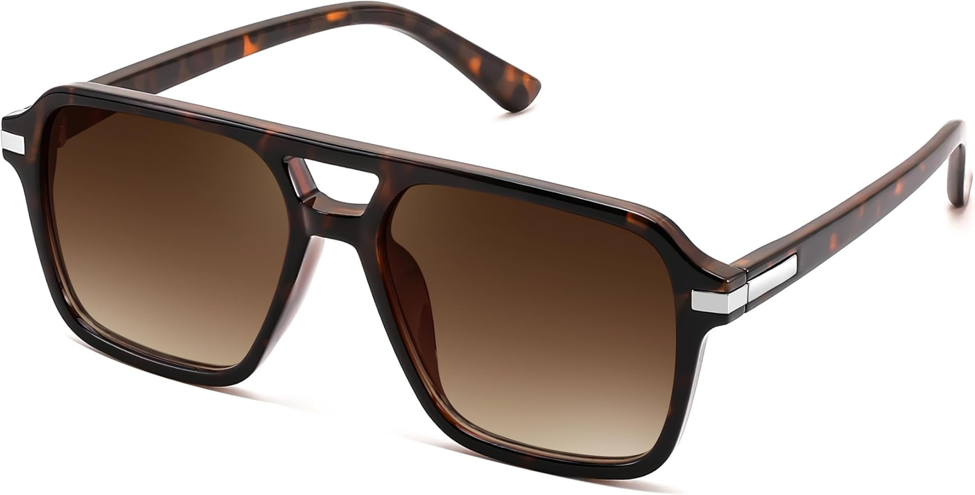 FEISEDY Retro Square Aviator Sunglasses Women Men 70s Vintage Trendy Plastic Frame Sun Glasses B0... | Amazon (US)