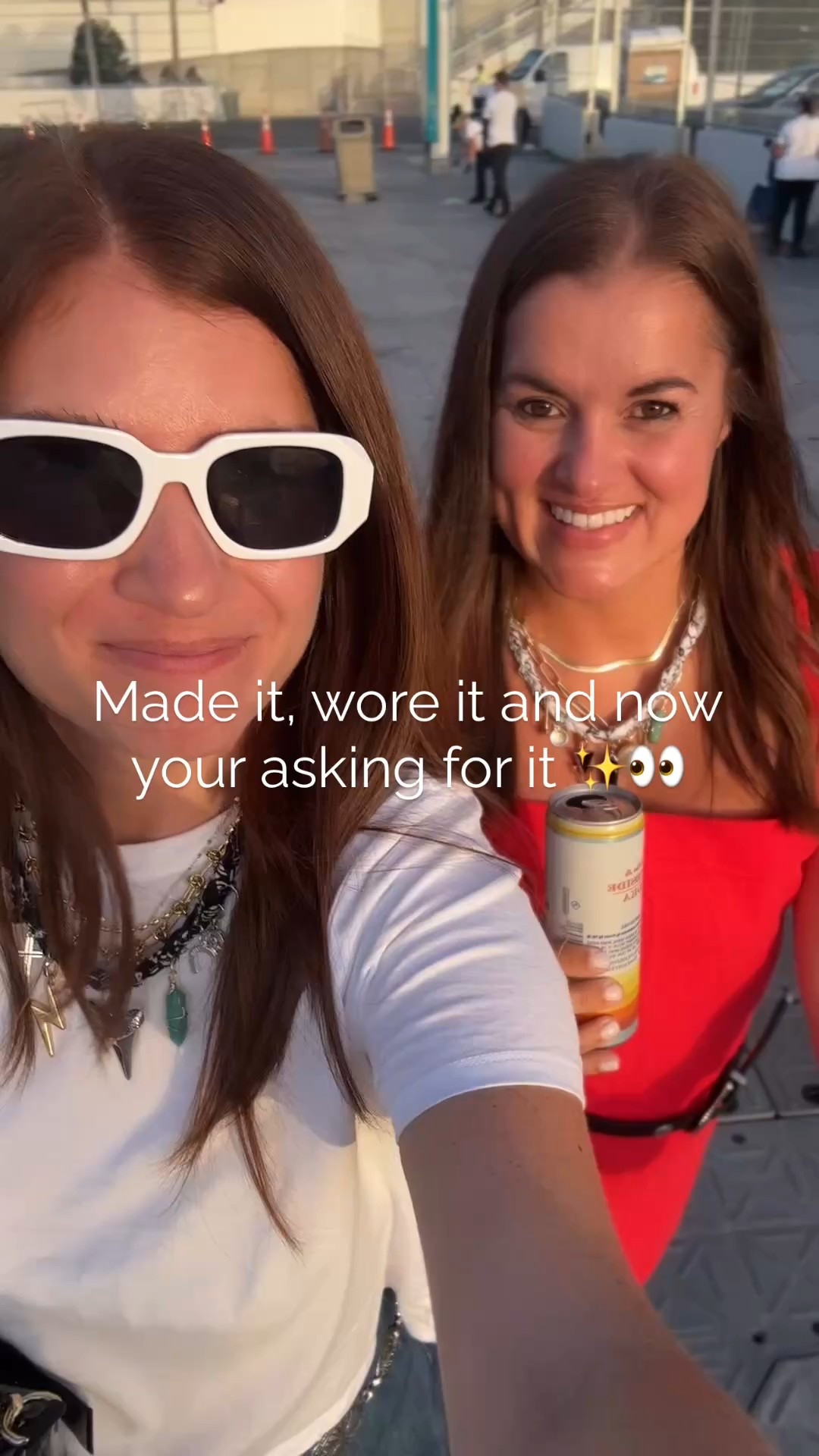 POV: You ask for the link… but it’s a Claudia original!😂✨ I made this charm necklace for this past weekend’s concert using a bandana + some charms from @michaelsstores ❤️ Had so many of you asking for the links + then asking how I made it! 

Jewelry-making has always been one of my favorite hobbies (surprise!), and I couldn’t resist crafting something totally unique for the night! Do you ever get in a crafty mood? 

I’ve shared a little bit of this side of me before—but should I share more? Do we need a mini DIY series around here?! Let me know in the comments ⬇️💬

Comment CRAFTY if you want more behind-the-scenes of the next time I get in my ‘crafty’ or ‘DIY’ moods😉 💕

Follow me @styledinasnap_ for stylish finds, affordable fashion, and maybe even a little DIY magic ✨🎨

#DIYJewelry #CraftyGirlEra #MichaelsFinds #HandmadeStyle #ConcertLook #BandanaNecklace #JewelryDIY #StyledInASnap #DIYCrafts #StatementNecklace #MichaelsHaul

#LTKOver40 #LTKSummerEdit #LTKStyleTip