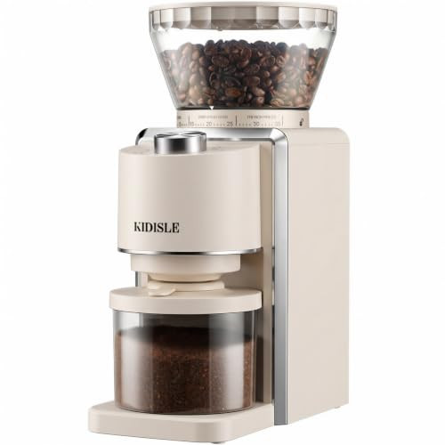 KIDISLE Conical Burr Coffee Grinder 2.0, Electric Coffee Bean Grinder for Precise Grinding, 35 Se... | Amazon (US)