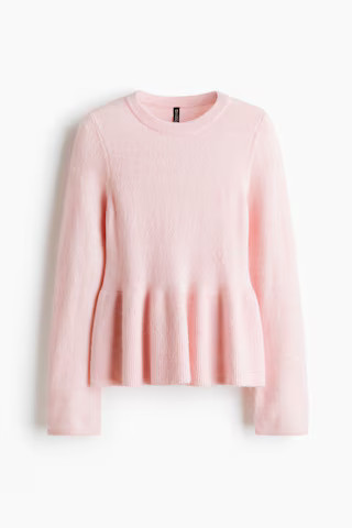 Peplum Sweater | H&M (US + CA)