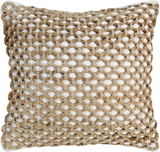 Boho Living Jada Decorative Throw Includes Accent Pillow Cover and Insert | Premium Woven Design ... | Amazon (US)