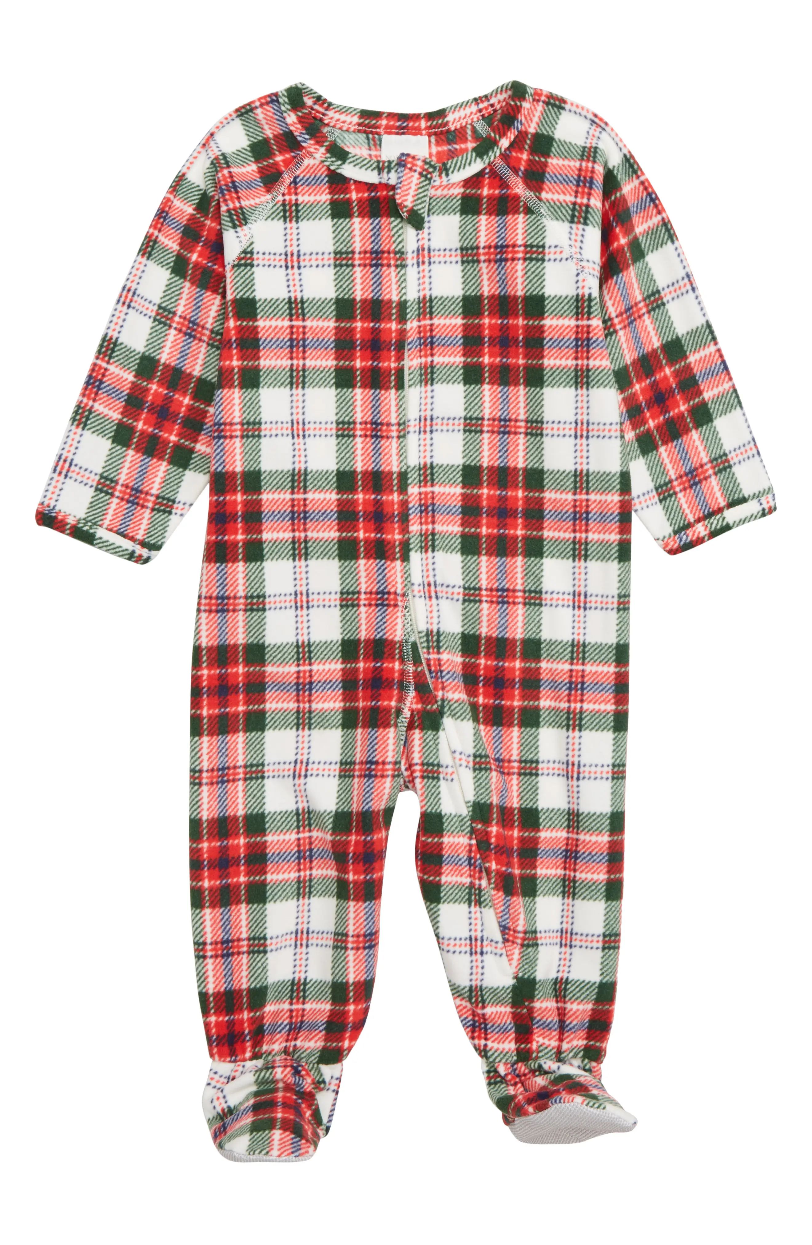 Plaid One-Piece Pajamas | Nordstrom