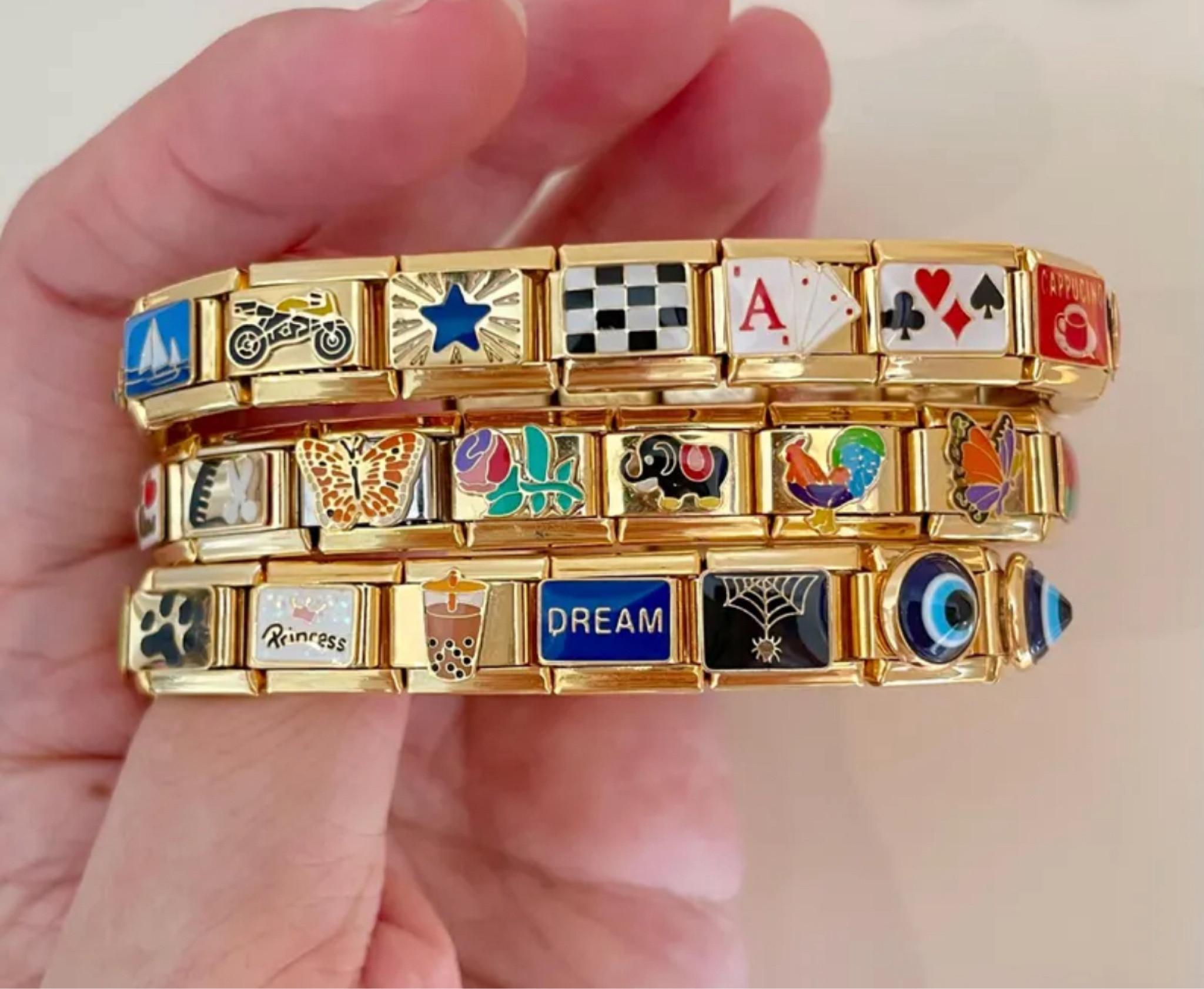 cutest bracelets ever! 

customize your own Italian charm bracelet from a starting price of $35!!

perfect for the gold girlies in your life 

#LTKsale #LTKstyletip #LTKcanada