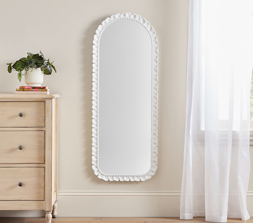 Ruffle Full Length Mirror (46" x 18") | Pottery Barn Kids