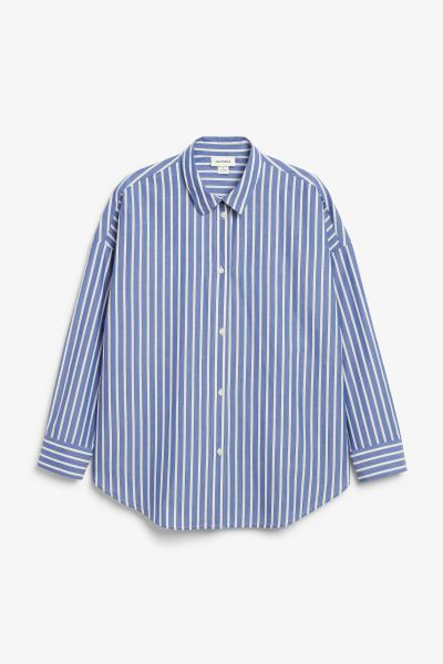 Oversized cotton shirt | H&M (UK, MY, IN, SG, PH, TW, HK)