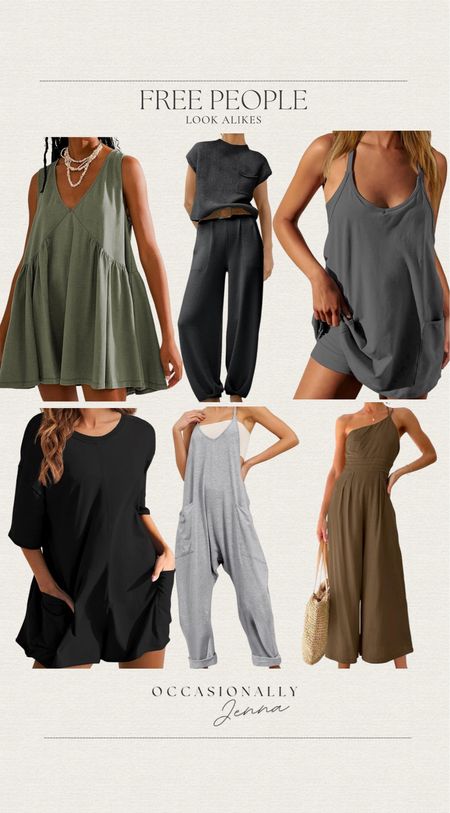 Free People look alikes, all from Amazon.




Free people jumper, free people dress, free people outfit, free people doop, free people dupe, summer outfits, spring outfits

#LTKstyletip #LTKfindsunder100