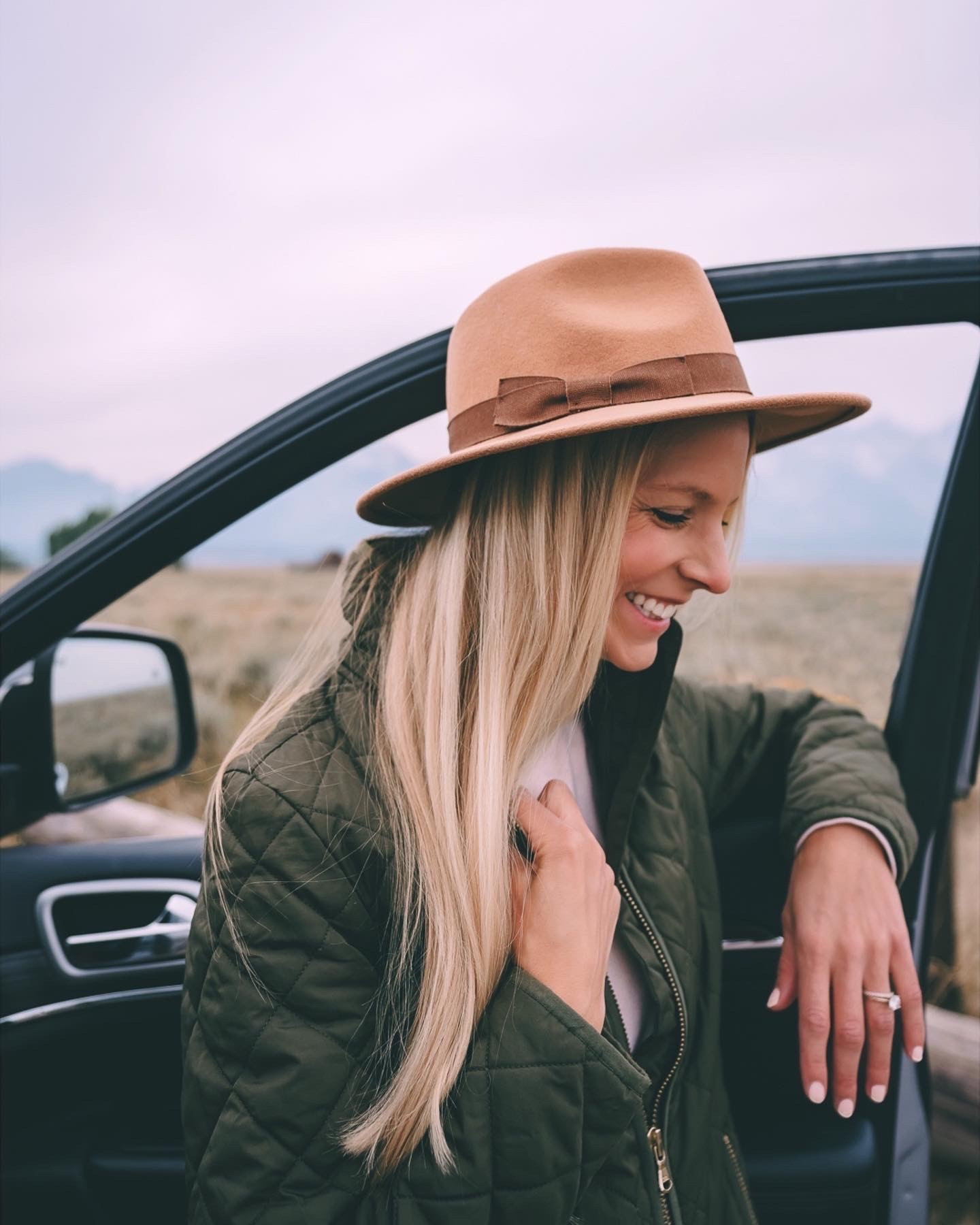 A cute wool hat and jacket make all the difference for a cool morning in the mountains 



#LTKFindsUnder100 #LTKootd #LTKTravel