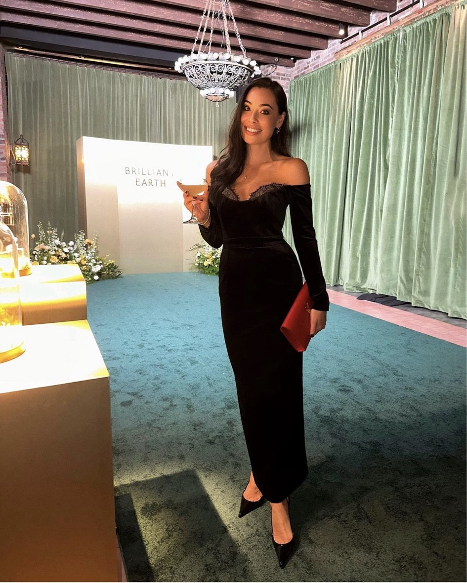 Holiday outfit, Christmas, festive outfit, velvet dress, black lace dress. 

#LTKParties #LTKSeasonal #LTKHoliday