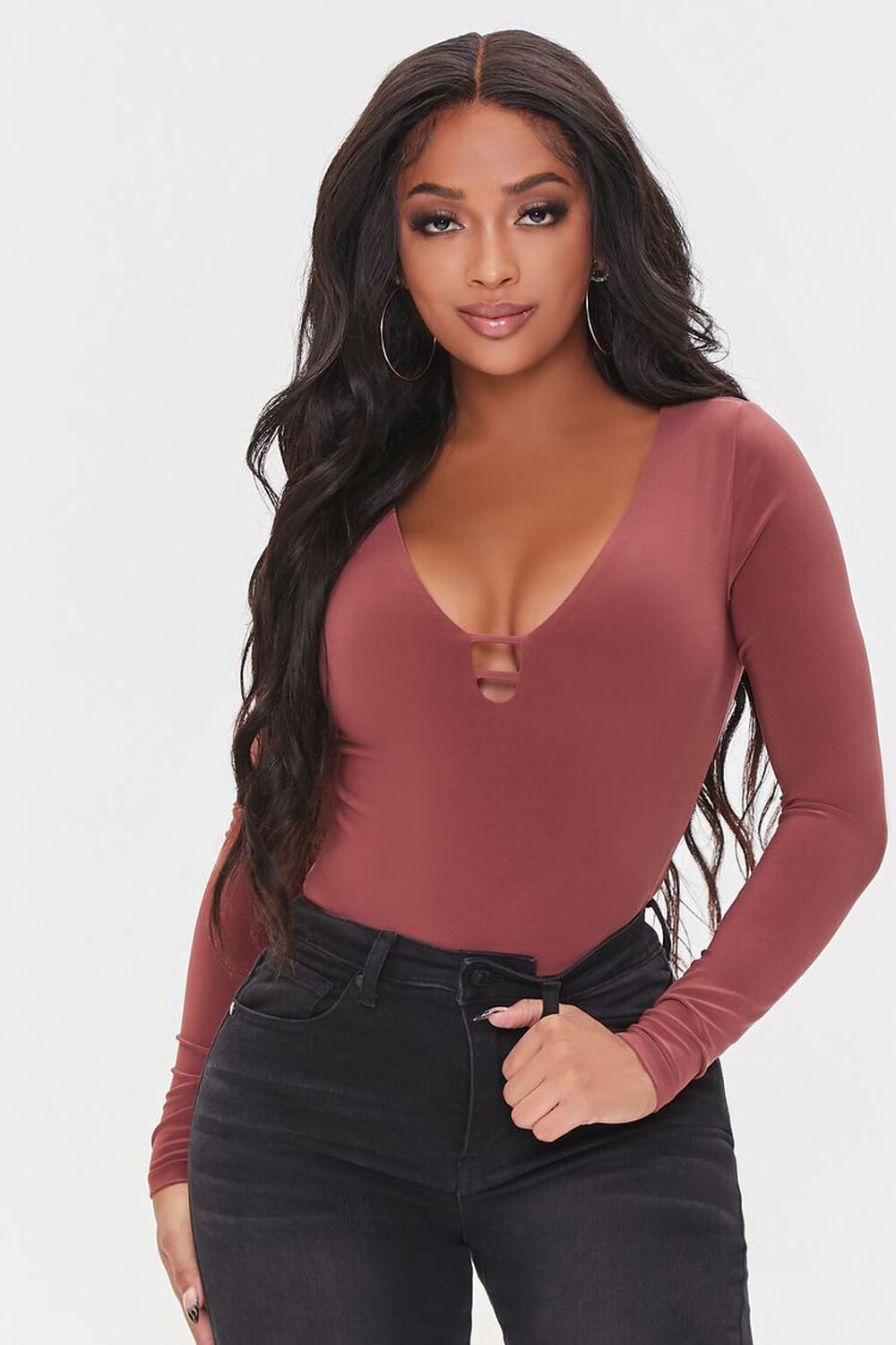 Ladder-Trim Bodysuit | Forever 21 | Forever 21 (US)