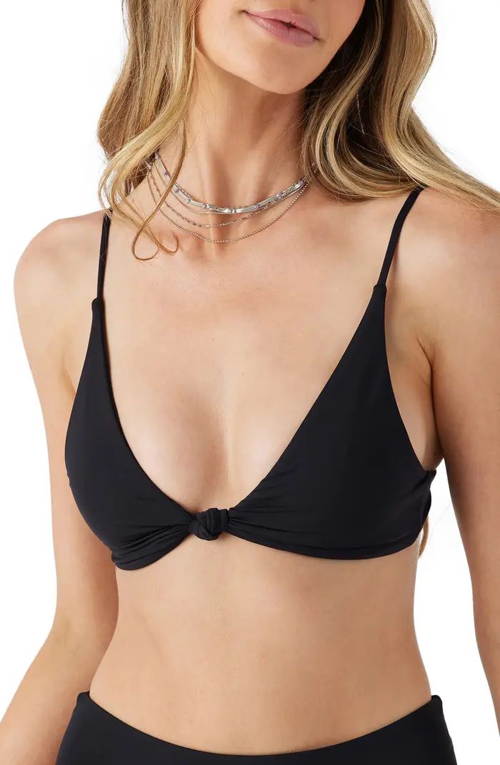 O'Neill Saltwater Pismo Solids Bikini Top | Nordstrom | Nordstrom