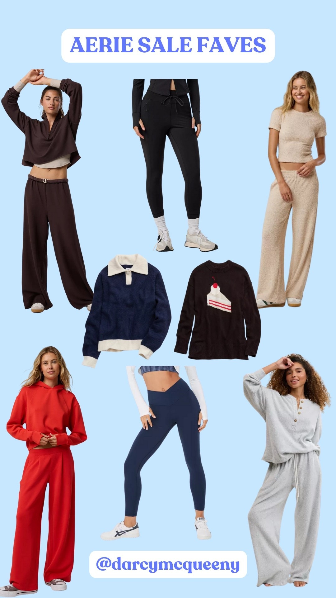 Aerie sale finds I’m loving! 😍 Lots of cute matching sets, sweaters, and leggings are marked down right now!

#LTKSaleAlert #LTKHoliday #LTKootd