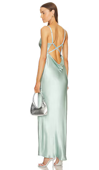 Malia Maxi Dress in Seafoam Green | Revolve Clothing (Global)