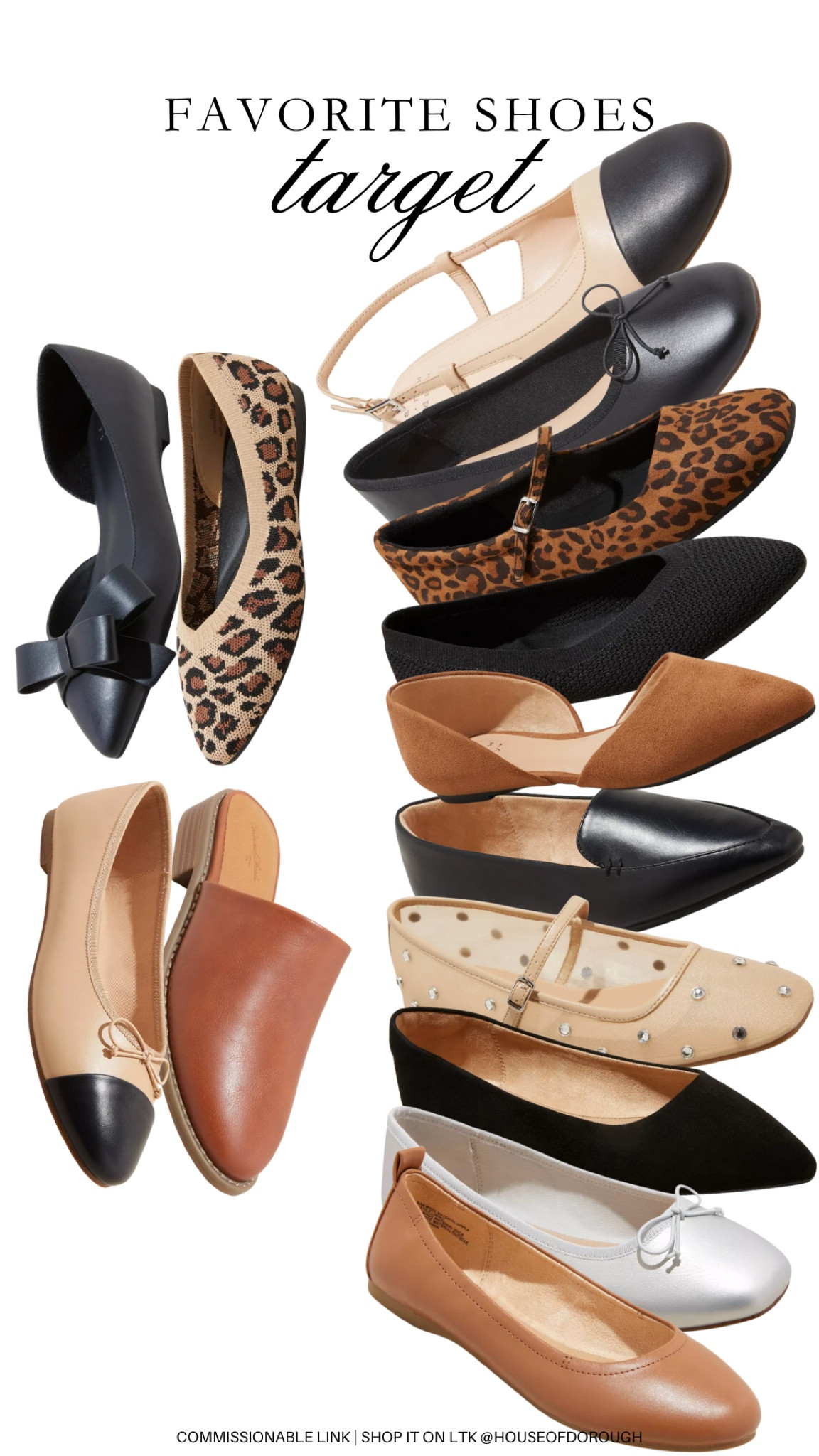 Love all of these flats from Target!!!! Currently on sale but always a great affordable price and I love the memory foam insoles — super comfy! 

#LTKFindsUnder50 #LTKWorkwear #LTKSaleAlert