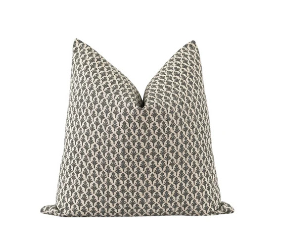 DOUBLE SIDED Small Floral Print Pillow Cover Lacefield - Etsy | Etsy (US)