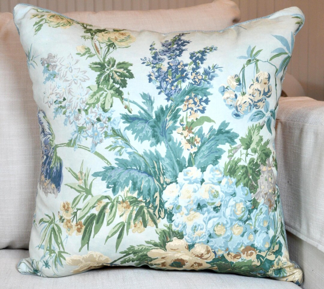 Thibaut Blue Garden Club From the Belvedere Collection - Etsy | Etsy (US)