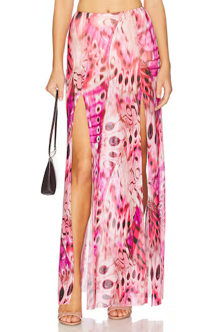 AFRM Bastien Skirt in Pink. - size L | Revolve Clothing (Global)