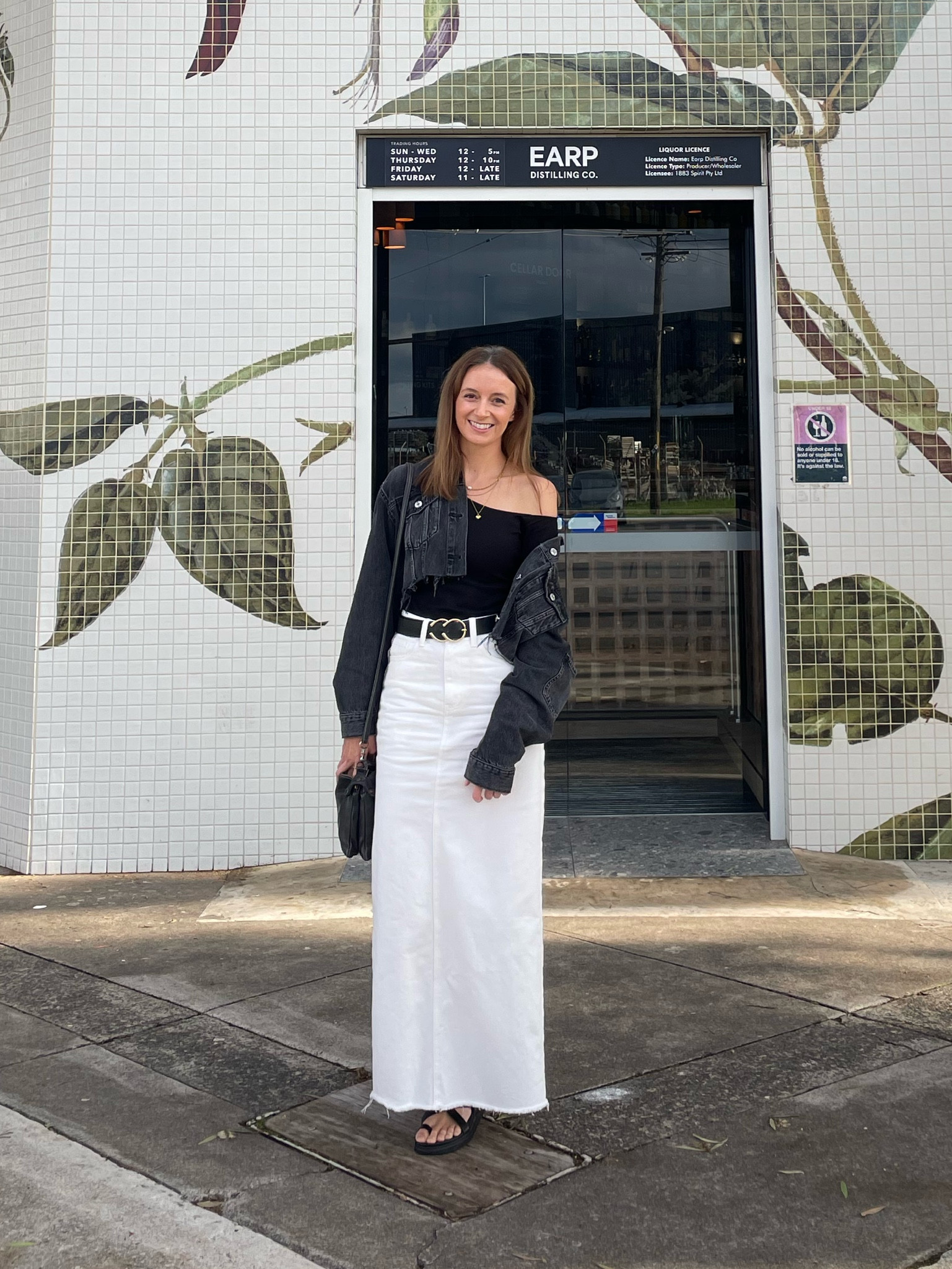 I have really been hitting the rewear button hard on some of my clothes of late and these four items are on high rotation!

The perfect white denim maxi 🤍

Versatile Atmos&Here one shouldered long sleeve black top, this one is so soft and fits perfectly 🖤

A cropped black distressed denim jacket to add that bit of edginess I like to sprinkle on an outfit.

And these well worn Billini sandals that love making an appearance on the grid 🙌

#LTKautumn #LTKwinter #LTKaustralia
