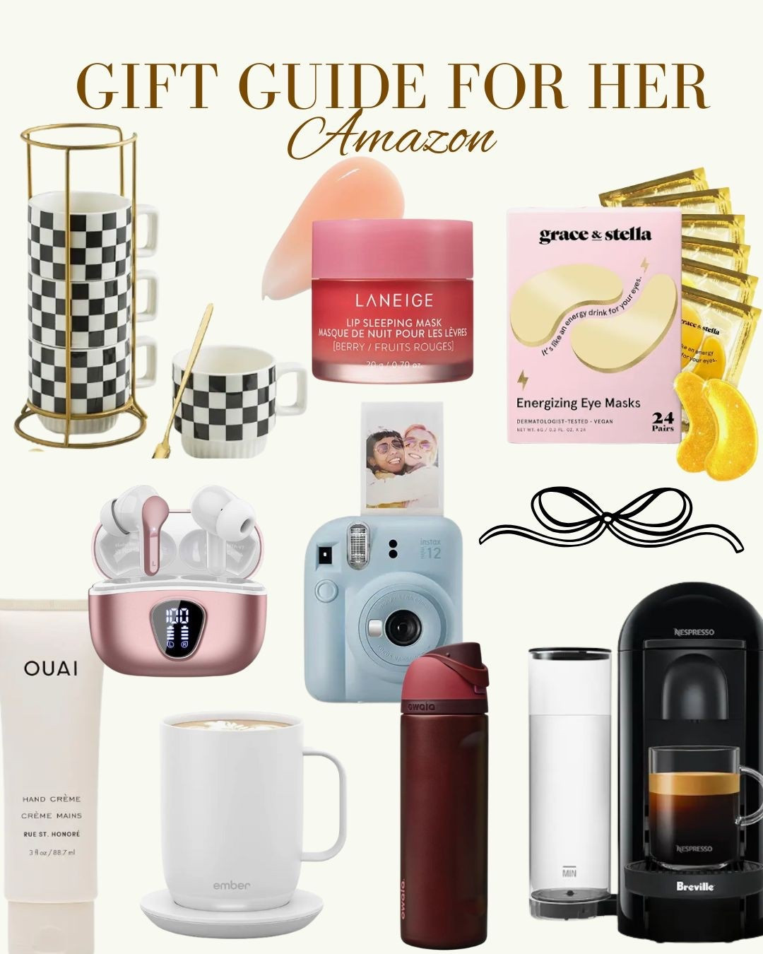 Gift guide for her
Women’s gift guide 
Amazon gift guide 

#LTKGiftGuide #LTKHoliday